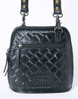 American Darling Cross Body Hand Tooled Genuine Leather women bag western handbag purse