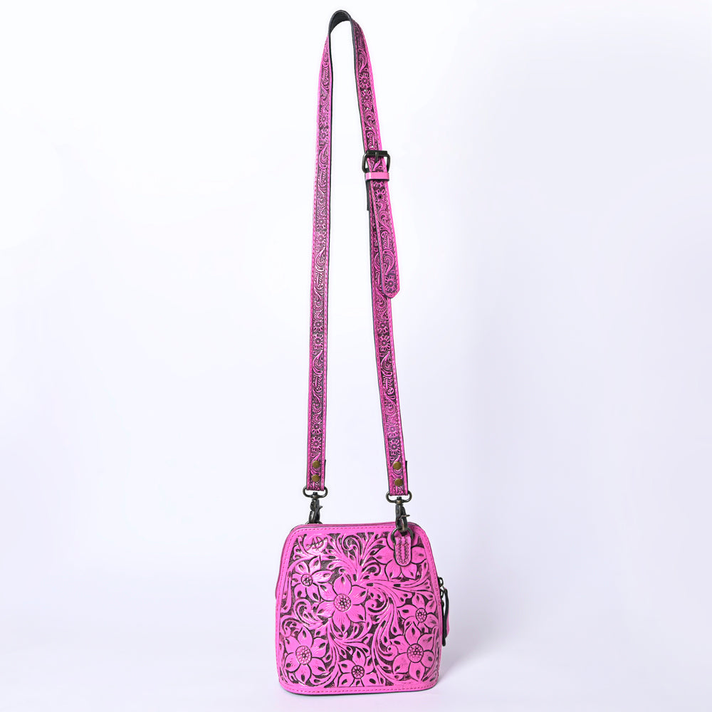 American Darling Cross Body Hand Tooled Genuine Leather women bag western handbag purse