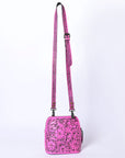 American Darling Cross Body Hand Tooled Genuine Leather women bag western handbag purse
