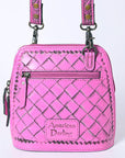 American Darling Cross Body Hand Tooled Genuine Leather women bag western handbag purse