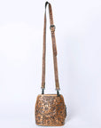 American Darling Cross Body Hand Tooled Genuine Leather women bag western handbag purse