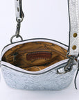 American Darling Cross Body Hand Tooled Genuine Leather women bag western handbag purse