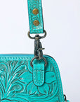 American Darling Cross Body Hand Tooled Genuine Leather women bag western handbag purse