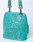 American Darling Cross Body Hand Tooled Genuine Leather women bag western handbag purse