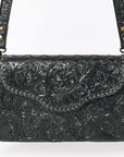 American Darling ADBG1137A Clutch Hand Tooled Genuine Leather women bag western handbag purse