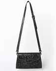 American Darling ADBG1137A Clutch Hand Tooled Genuine Leather women bag western handbag purse