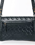 American Darling ADBG1137A Clutch Hand Tooled Genuine Leather women bag western handbag purse