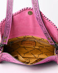 American Darling ADBG1137A Clutch Hand Tooled Genuine Leather women bag western handbag purse