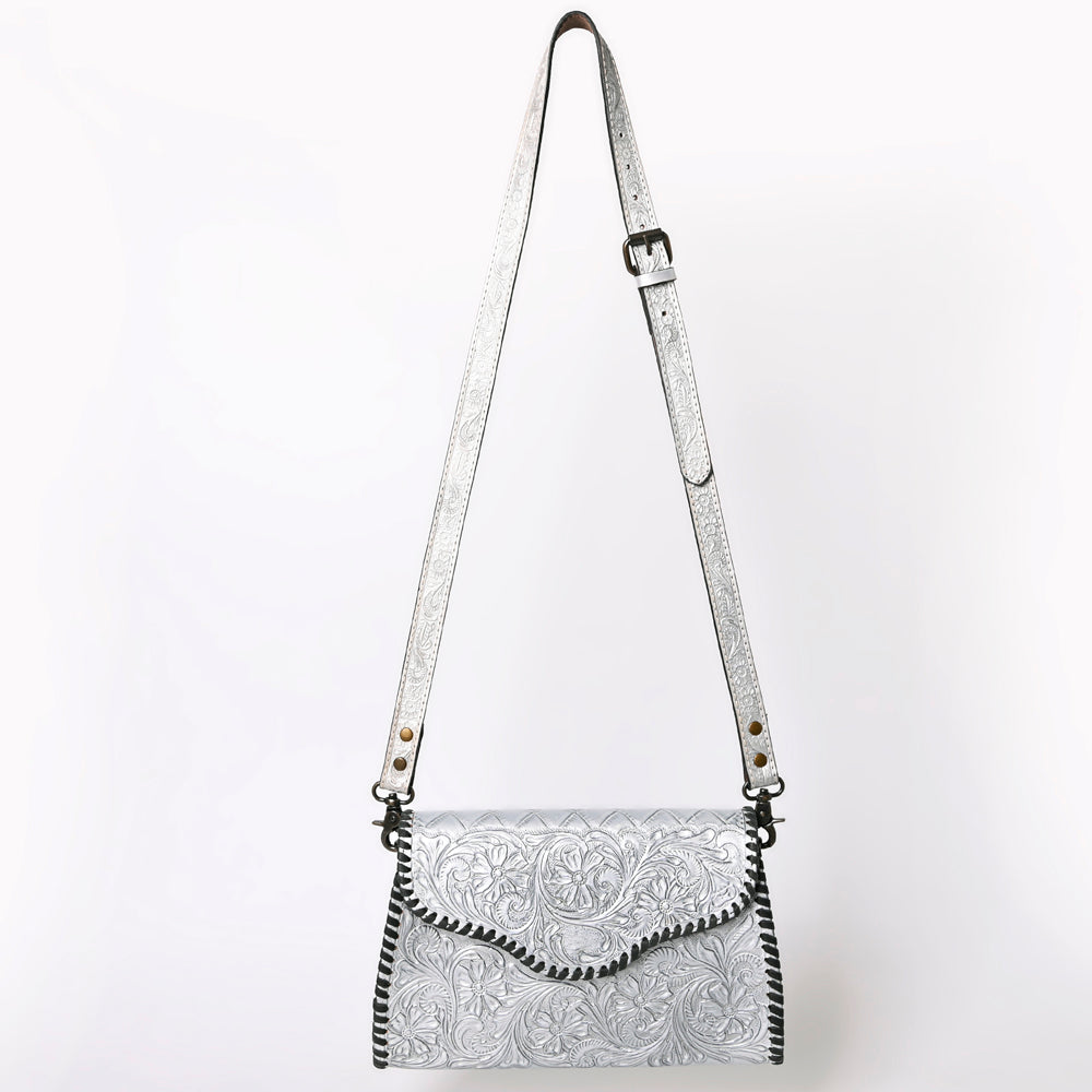 American Darling ADBG1137A Clutch Hand Tooled Genuine Leather women bag western handbag purse