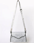 American Darling ADBG1137A Clutch Hand Tooled Genuine Leather women bag western handbag purse