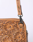 American Darling Cross Body Hand Tooled Genuine Leather women bag western handbag purse