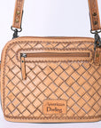 American Darling Cross Body Hand Tooled Genuine Leather women bag western handbag purse