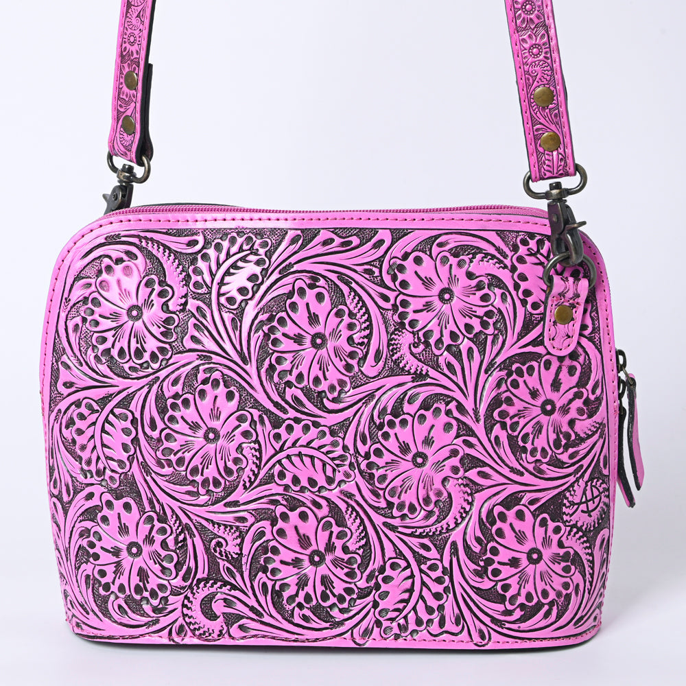 American Darling Cross Body Hand Tooled Genuine Leather women bag western handbag purse