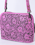 American Darling Cross Body Hand Tooled Genuine Leather women bag western handbag purse