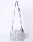 American Darling Cross Body Hand Tooled Genuine Leather women bag western handbag purse