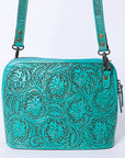 American Darling Cross Body Hand Tooled Genuine Leather women bag western handbag purse