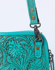 American Darling Cross Body Hand Tooled Genuine Leather women bag western handbag purse