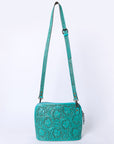 American Darling Cross Body Hand Tooled Genuine Leather women bag western handbag purse