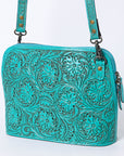 American Darling Cross Body Hand Tooled Genuine Leather women bag western handbag purse