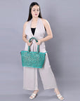 American Darling Tote Hand Tooled Genuine Leather women bag western handbag purse