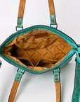 American Darling Tote Hand Tooled Genuine Leather women bag western handbag purse