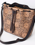 ADBGZ740 American Darling Hand Tooled Genuine Leather Women Bag Western Handbag Purse
