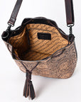ADBGZ740 American Darling Hand Tooled Genuine Leather Women Bag Western Handbag Purse