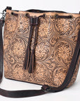 ADBGZ740 American Darling Hand Tooled Genuine Leather Women Bag Western Handbag Purse