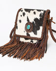 American Darling Messenger Genuine Leather Women Bag Western Handbag Purse
