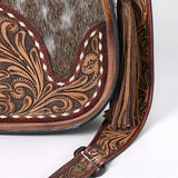 ADBG1144 American Darling Hobo Hand Tooled Hair-On Genuine Leather women bag western handbag purse