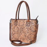 ADBG1149 American Darling Tote Hand Tooled Saddle Blanket Genuine Leather women bag western handbag purse