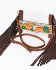 ADBG1152 American Darling Hand Tooled Genuine Leather Women Bag Western Handbag Purse