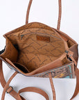 American Darling Tote Hand Tooled Genuine Leather women bag western handbag purse