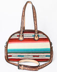 ADBG1162 American Darling Tote Saddle Blanket Genuine Leather women bag western handbag purse