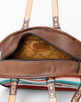 ADBG1162 American Darling Tote Saddle Blanket Genuine Leather women bag western handbag purse