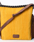 ADBG1167 American Darling Messenger Saddle Blanket Genuine Leather women bag western handbag purse