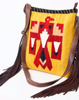 ADBG1167 American Darling Messenger Saddle Blanket Genuine Leather women bag western handbag purse