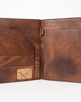 ADBG1169 American Darling Portfolio Bag Hand Tooled Genuine Leather women bag western handbag purse