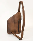 American Darling ADBG1176 Backpack Hand Tooled Genuine Leather Women Bag Western Handbag Purse