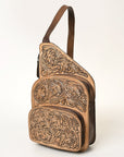 American Darling ADBG1176 Backpack Hand Tooled Genuine Leather Women Bag Western Handbag Purse