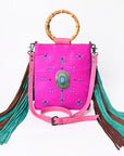 ADBG1178 American Darling Cross Body Hair-On Genuine Leather women bag western handbag purse