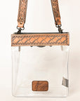 American Darling ADBG1142 Hand Tooled Genuine Leather Women Bag Western Handbag Purse