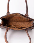 American Darling Crocodile Embossed Genuine Leather Women Bag Western Handbag Purse