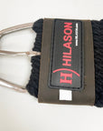 HILASON Horse Western 27 Strand Double Weave Black Roper Cinch
