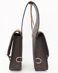 Hilason Floral  Western Horse Leather Saddle Bag Heavyduty Traditional Trail Ride