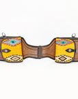 Hilason Floral  Western Horse Leather Saddle Bag Heavyduty Traditional Trail Ride