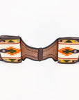 Hilason Floral  Western Horse Leather Saddle Bag Heavyduty Traditional Trail Ride