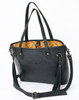 American Darling Tote Crocodile Embossed Genuine Leather Women Bag Western Handbag Purse