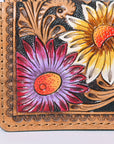 American Darling Clutch Hand Tooled Genuine Leather Women Bag Western Handbag Purse