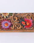 American Darling Clutch Hand Tooled Genuine Leather Women Bag Western Handbag Purse